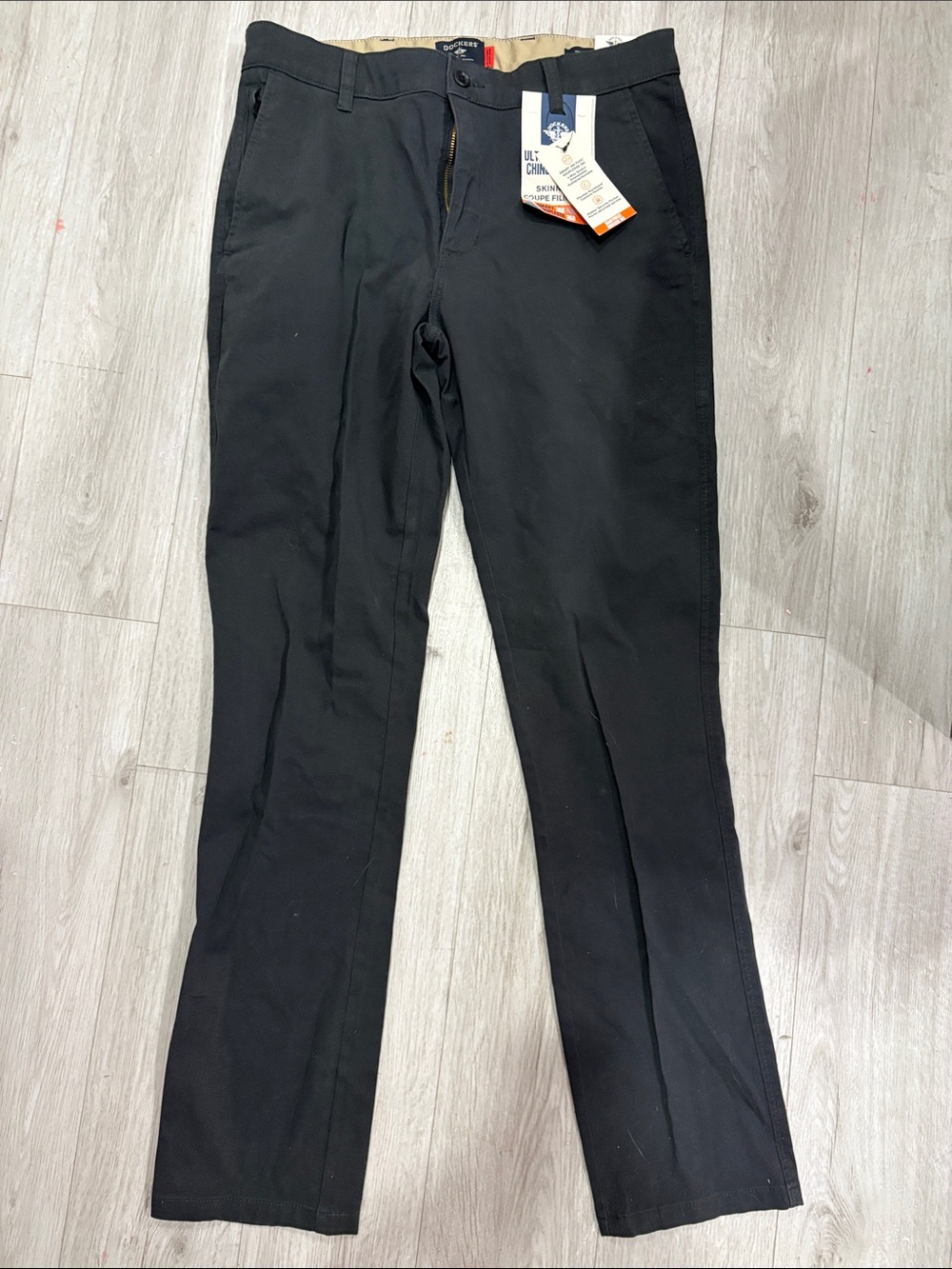 Dockers Black Men's Slim Chinos